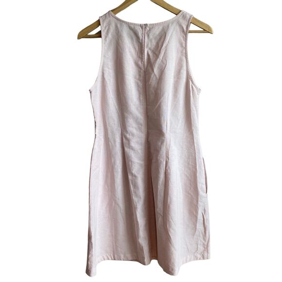 Arienti Women's Tessa Linen Blend Dress Pink US 8 UK 10 - Picture 6 of 10